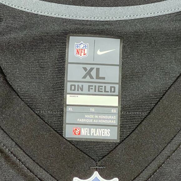 Nike Jimmy Garoppolo San Francisco 49ers Super Bowl LIV Jersey XL Black Red Used - Picture 4 of 5